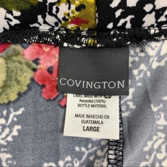 Covington Midi Bright Colorful Floral Skirt - Picture 9 of 9